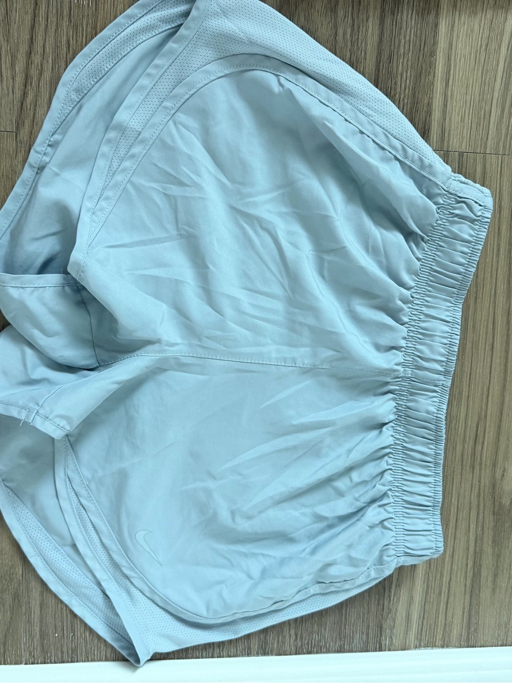 Nike Light Blue Women's Athletic Shorts